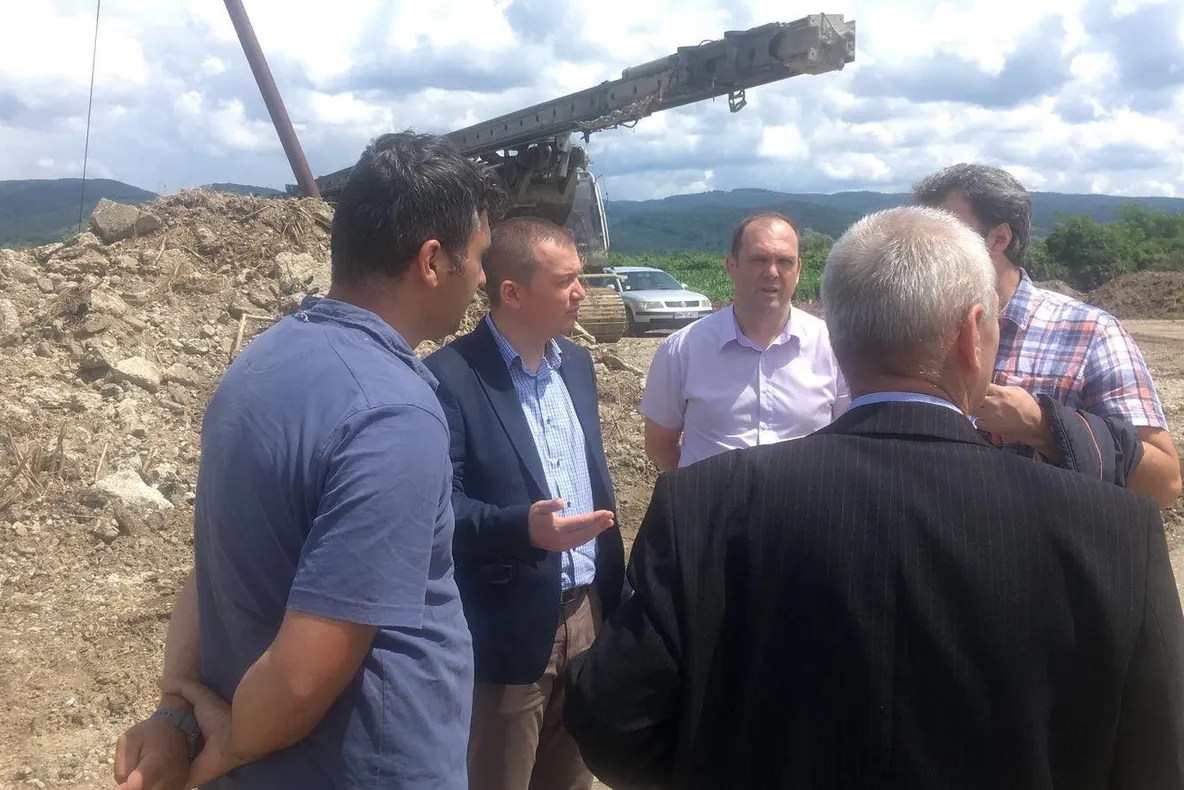 Încep lucrările la podul peste Someș dintre Seini şi Pomi
