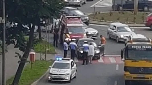 Femeie lovită pe o trecere de pietoni din municipiul Satu Mare