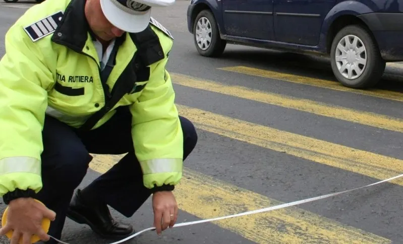 Bătrân lovit de un taximetru în Satu Mare, pe o trecere de pietoni