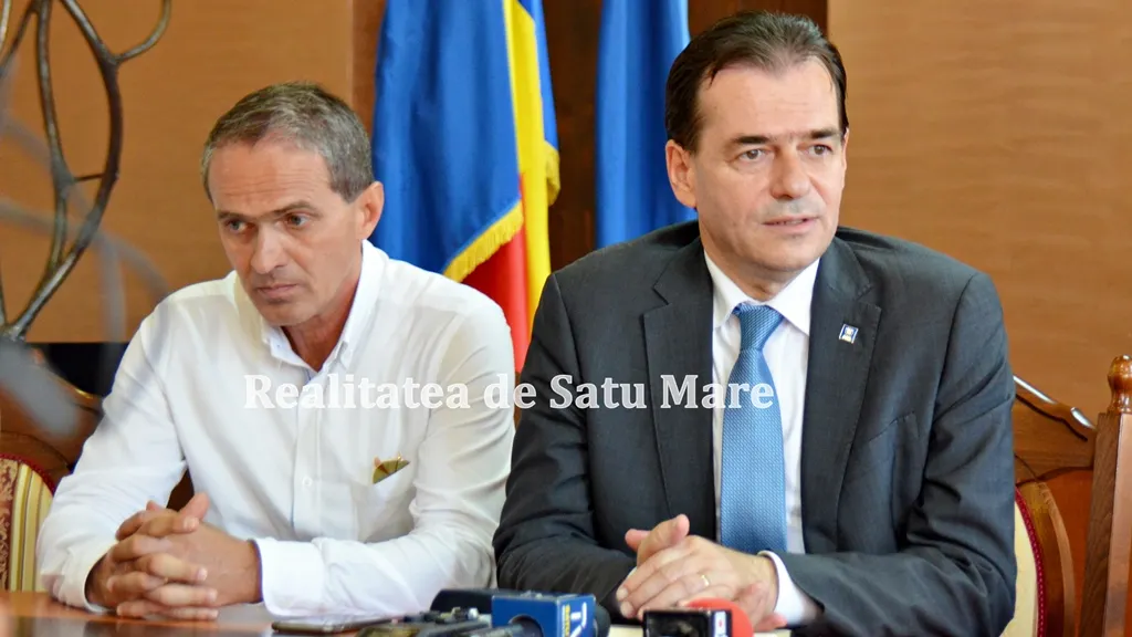 Președintele PNL, Ludovic Orban este de acord cu alianța PNL-UDMR de la Satu Mare