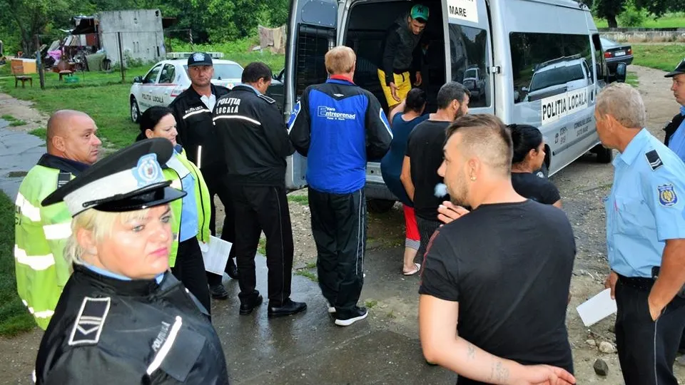 Razie de amploare a polițiștilor sătmăreni pe strada Ostrovului