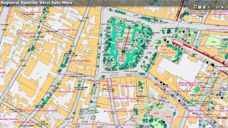 În premieră, municipiul Satu Mare are Registrul Spaţiilor Verzi