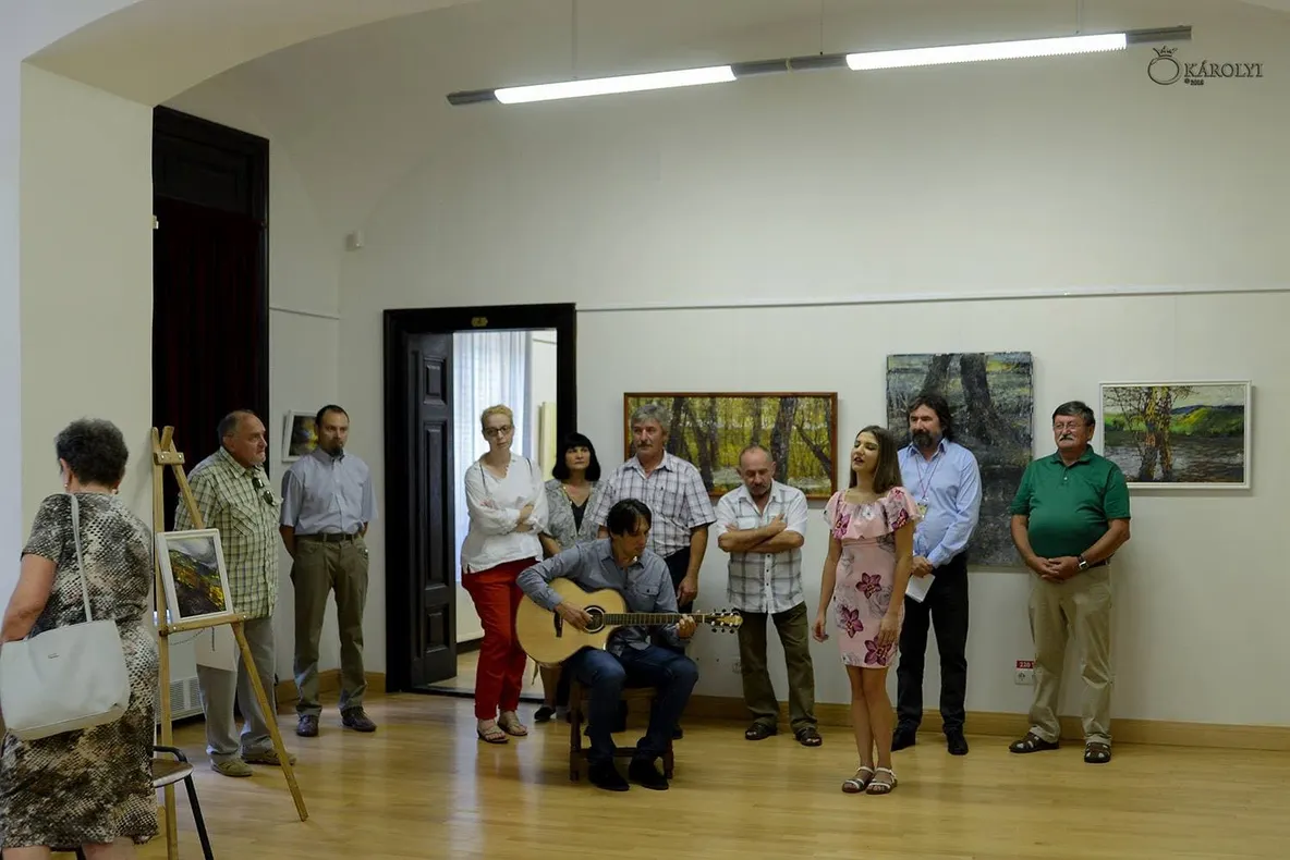 Vernisajul expoziției anuale de arte vizuale ”Provinciart”, la Carei