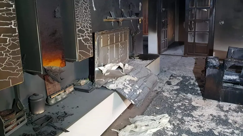 Incendiu la o casă din Satu Mare