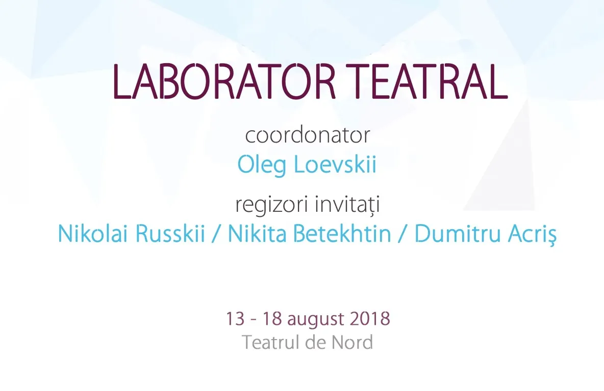 Proiect inedit la Teatrul de Nord Satu Mare: Laborator de teatru
