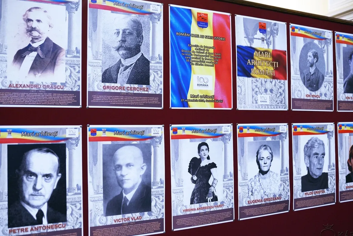Expoziție dedicată marilor arhitecți români, la Carei