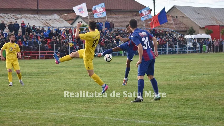 Liga 3 | Unirea Tășnad a încheiat la egalitate duelul cu Minaur Baia Mare