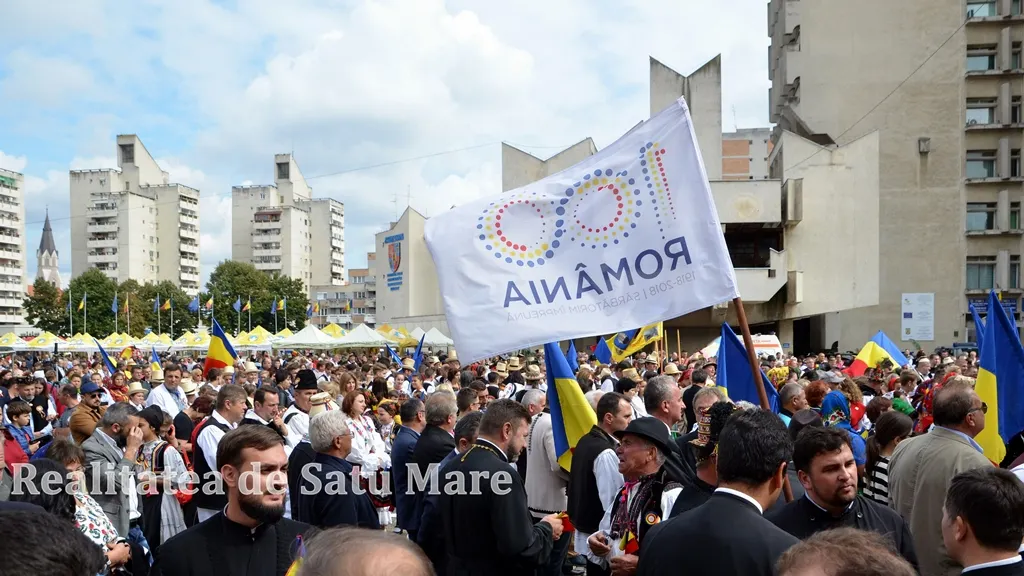 Asociația ”Uniți pentru Satu Mare” a organizat, de Centenar, cea mai mare acțiune publică românească, la Satu Mare