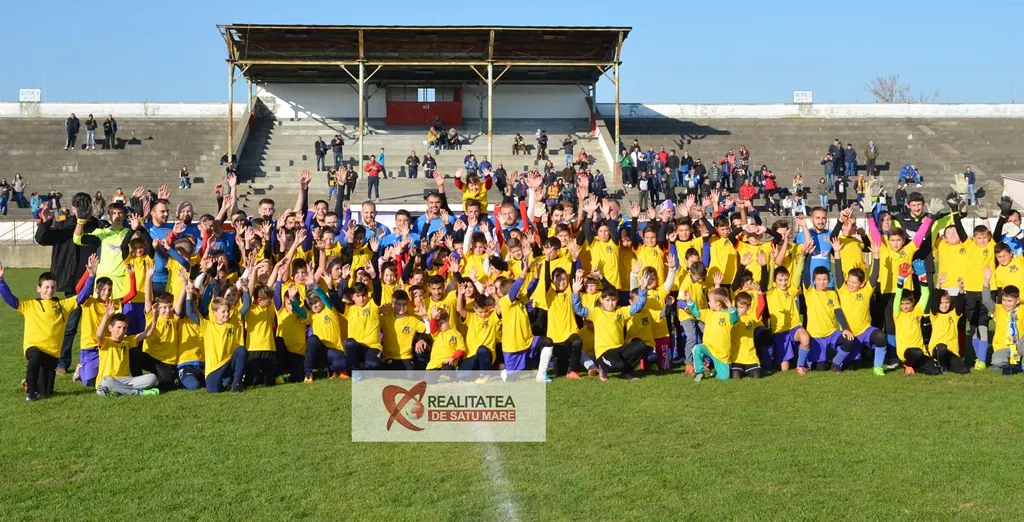 Olimpia a sărbătorit Centenarul într-un mod inedit. A înfruntat peste 100 de micuți fotbaliști