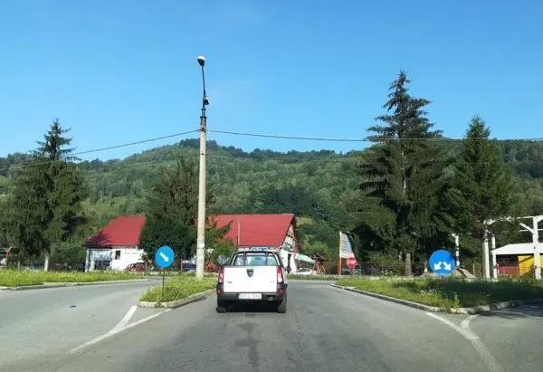 Sens giratoriu provizoriu la ieșirea din Parcul Industrial Sud
