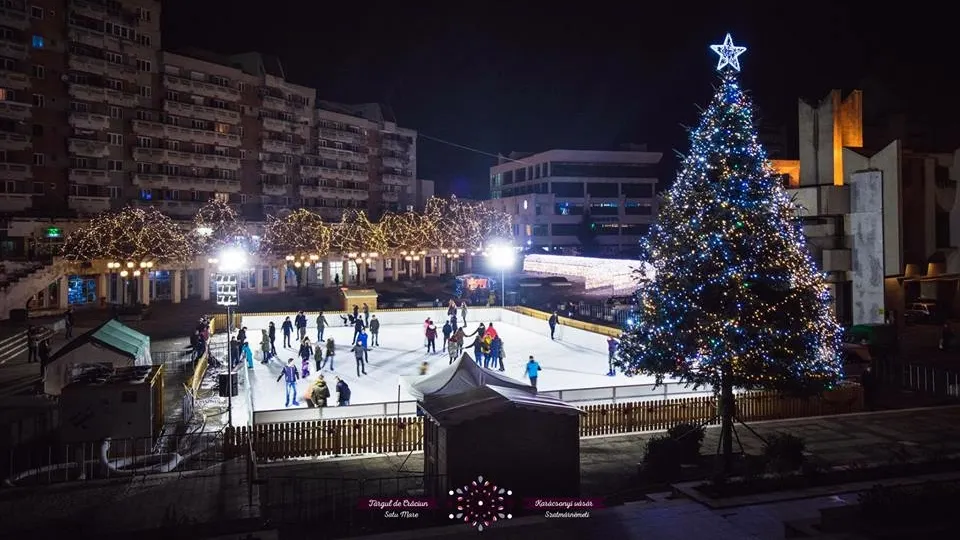 Vineri se deschide patinoarul din centrul municipiului Satu Mare