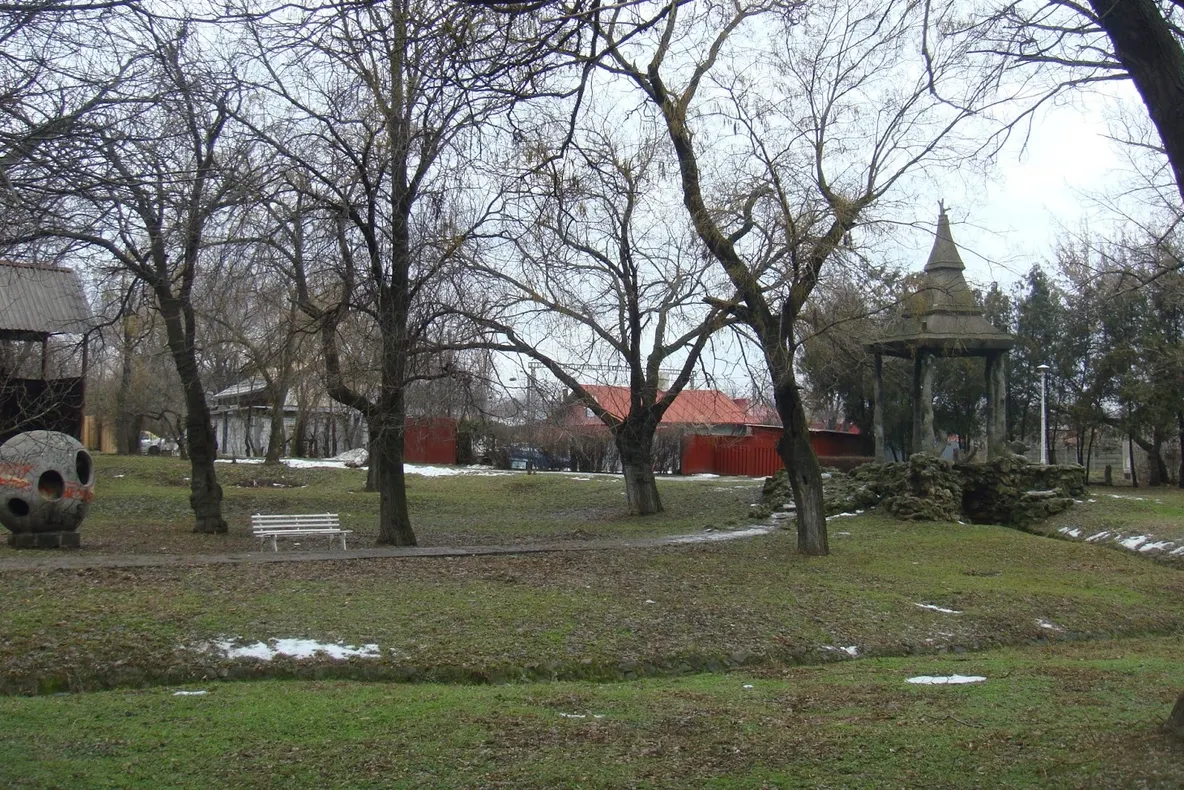 Femeie surprinsă în timp ce își face nevoile în Parcul Central