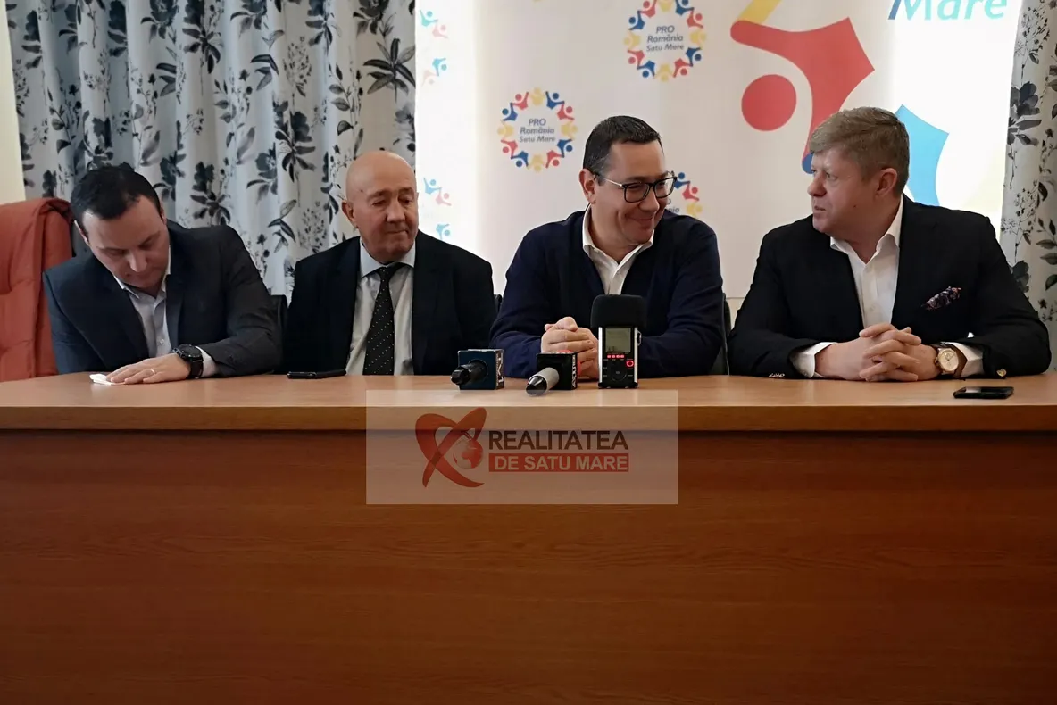 Victor Ponta a dezvăluit la Satu Mare ce întrebare s-ar potrivi pentru referendumul din 26 mai