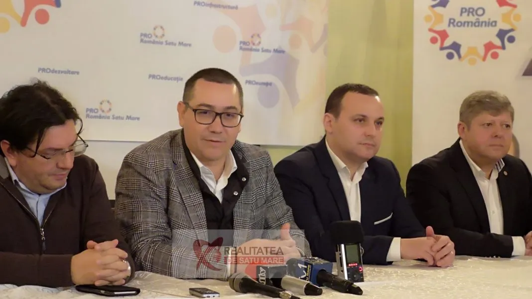 Victor Ponta vine azi la Satu Mare