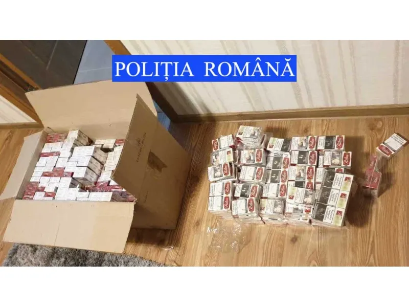 Ucrainean reținut pentru contrabandă cu țigări