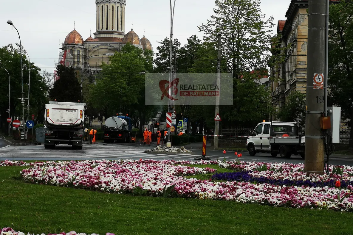 Mai multe străzi din municipiul Satu Mare, închise începând de azi