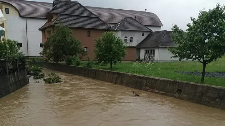 Cod galben de inundații pentru județul Satu Mare