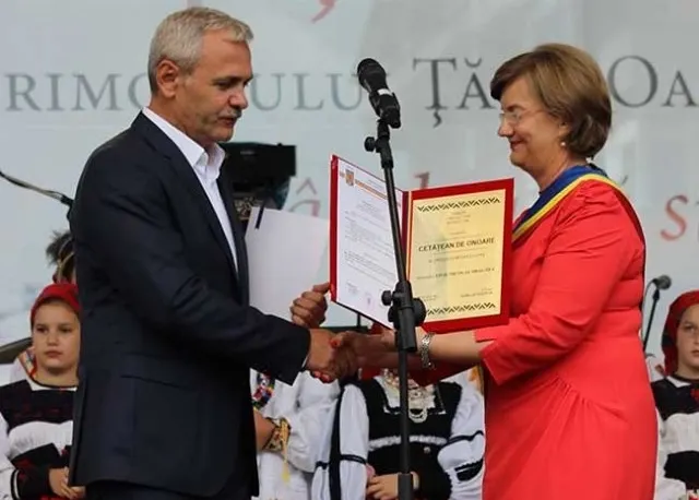 Liviu Dragnea a primit titlul de cetățean de onoare al orașului Negrești Oaș. USR cere retragerea titlului