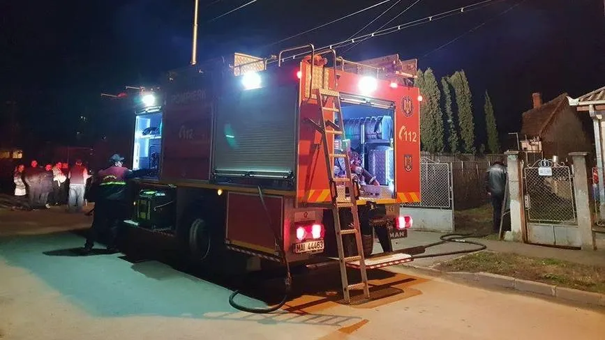 O sătmăreancă și-a pierdut viața într-un incendiu (foto)