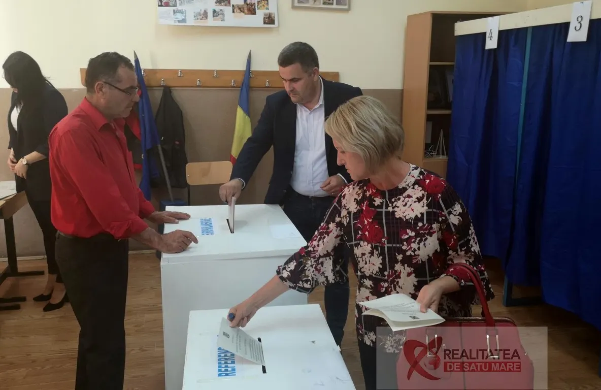 Ministrul Apărării Naționale, sătmăreanul Gabriel Leș, a votat "pentru oameni care sunt capabili să lupte în Parlamentul European pentru România"