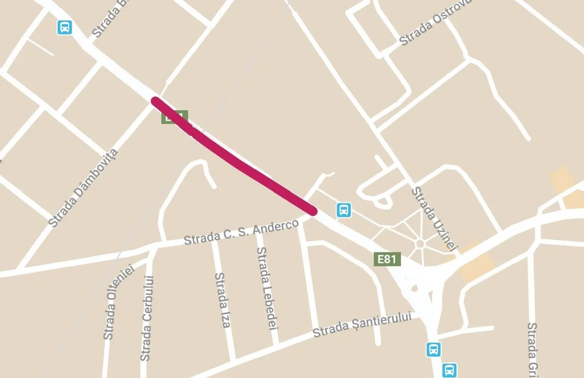 Restricții de circulație pe Bulevardul Octavian Goga din municipiu