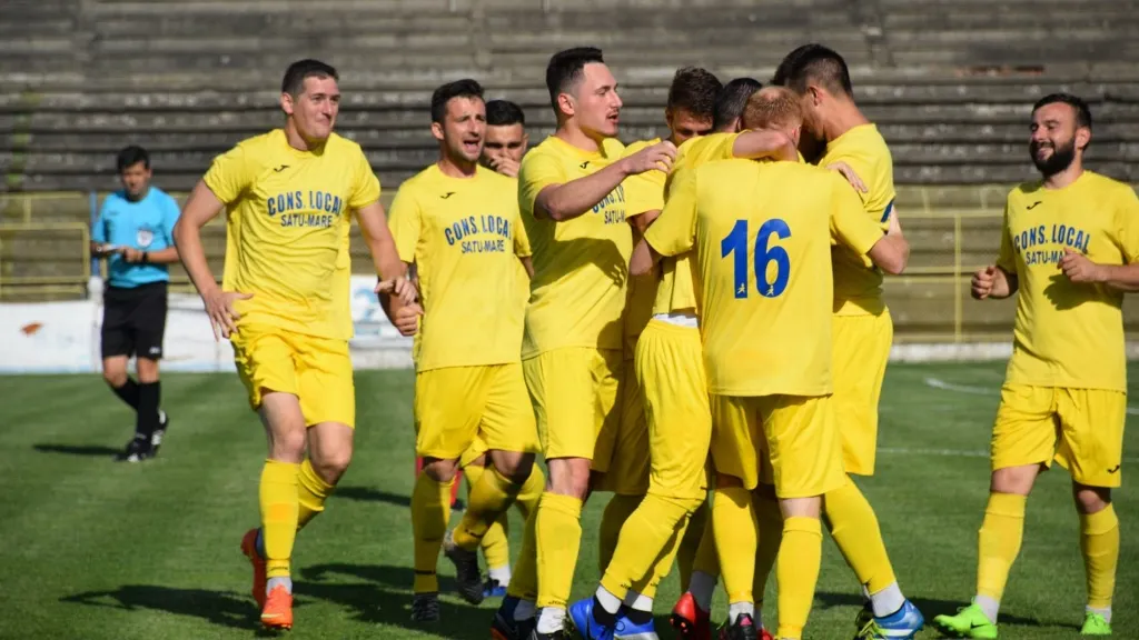 CSM Satu Mare a învins Minerul Rodna în meciul tur al barajului pentru Liga 3