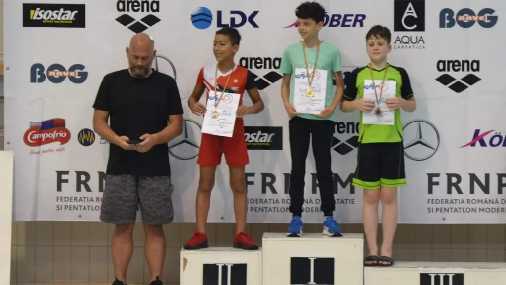 Înot | Tudor Pop, campion național la 50m liber
