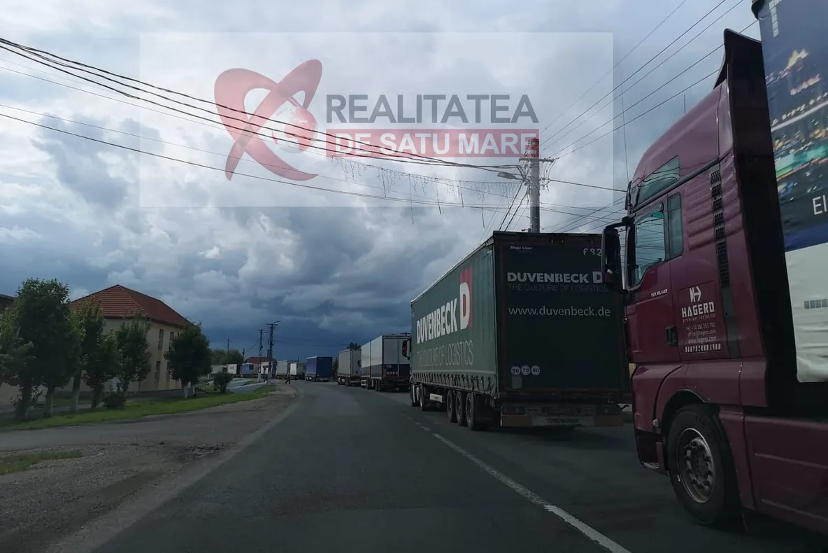 Aglomerație în vămi. Cod roșu în vama Petea