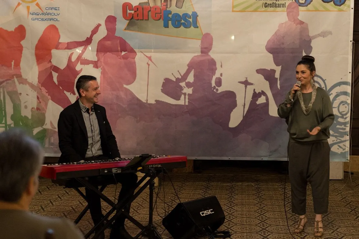 Concert memorabil de jazz oferit de Sárik Péter și Luiza Zan, la Castelul din Carei, în cadrul Summer Sound Sessions