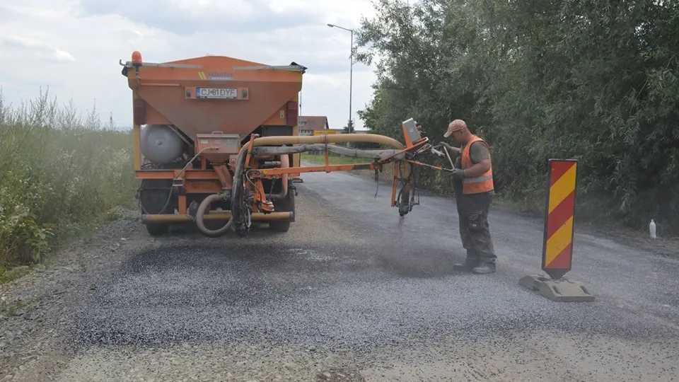 Au început lucrările pe DJ 193A Satu Mare – Tătărăști