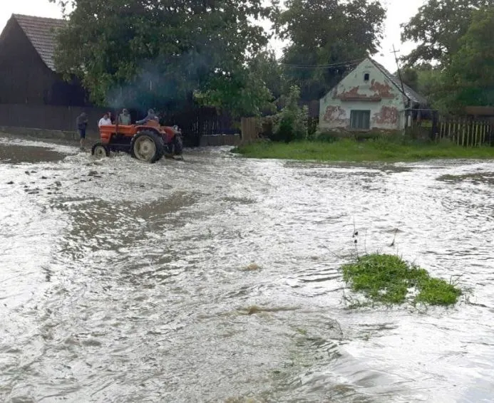 Cod galben de inundații în județul Satu Mare