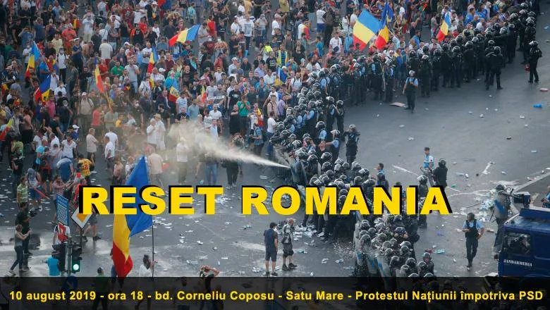 Protest pe 10 august la Satu Mare
