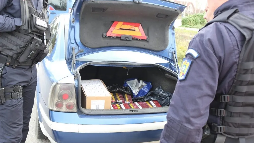 Un bărbat din Porumbești, prins cu țigări de contrabandă