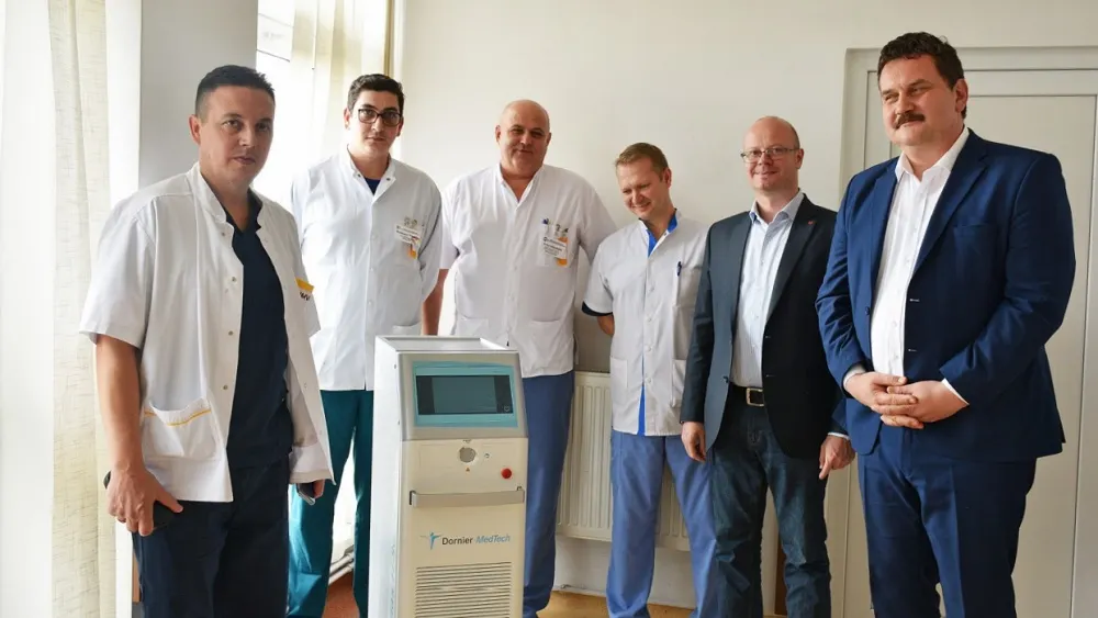 Aparat Laser Holmium la secția de Urologie de la Spitalul Județean Satu Mare