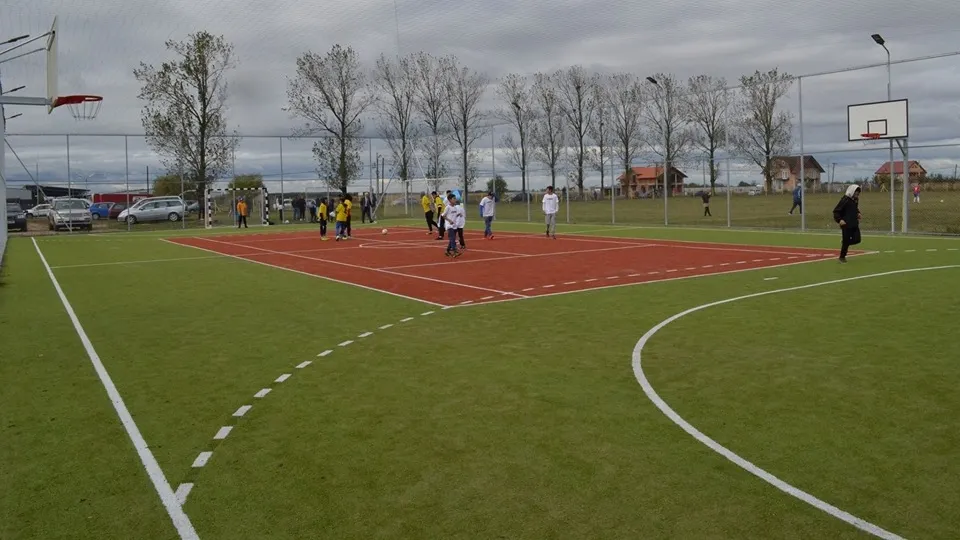 Bază sportivă modernă, inaugurată în județ
