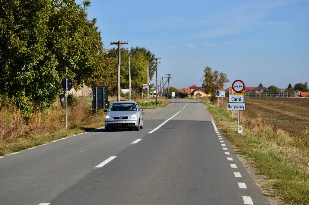 Au fost finalizate lucrările pe cel mai lung tronson de drum județean din Satu Mare