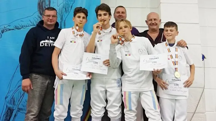 Floretă | CS Satu Mare a câștigat Campionatul Național de Speranțe - echipe