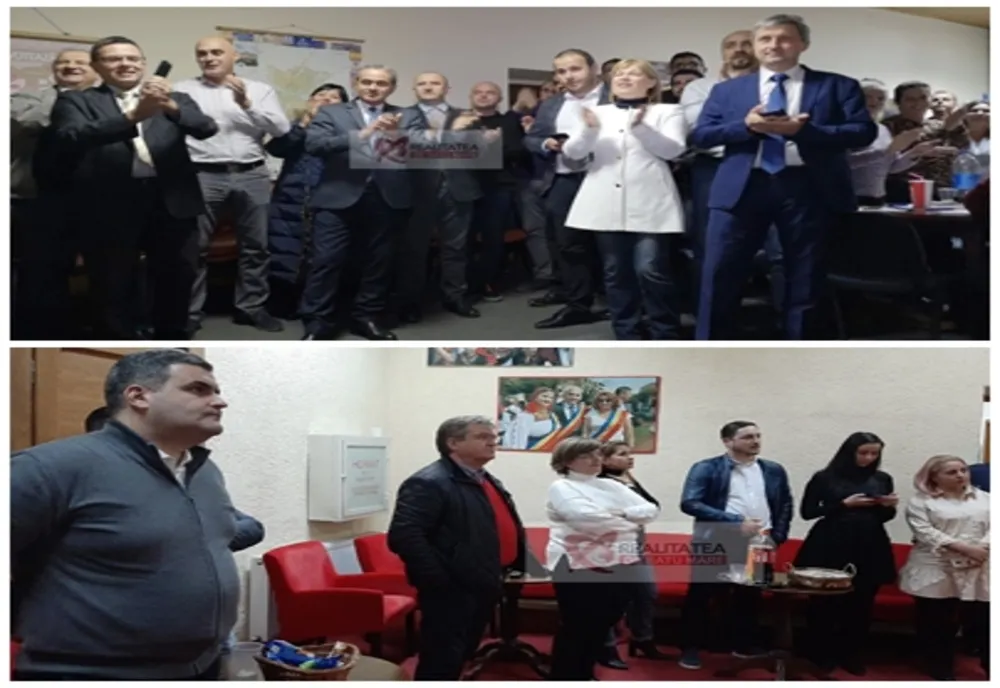 Atmosferă de bucurie la PNL Satu Mare, resemnare la PSD Satu Mare