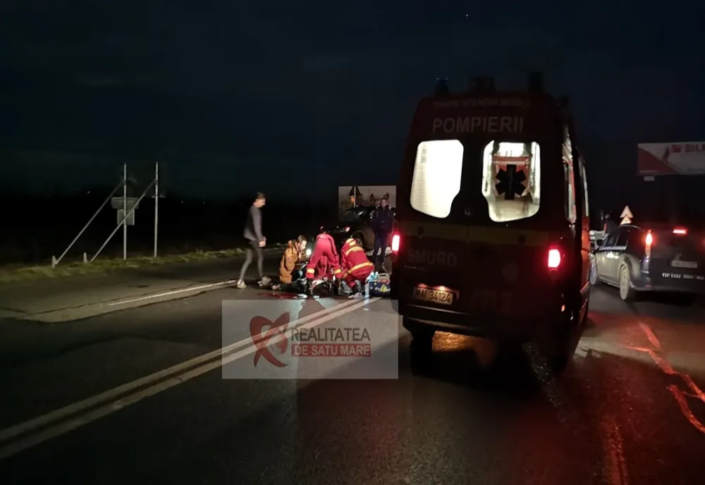 Bărbat accidentat mortal la ieșire din municipiul Satu Mare