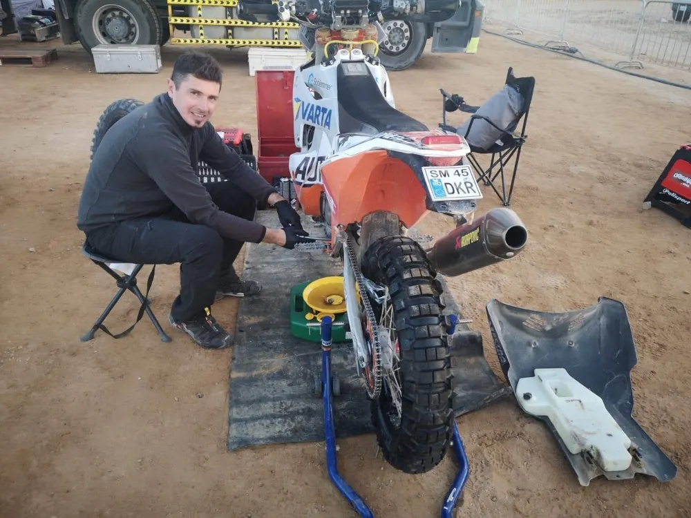 Dakar 2020 | Emanuel Gyenes conduce Clasa Malle Moto - Original și după ziua 5