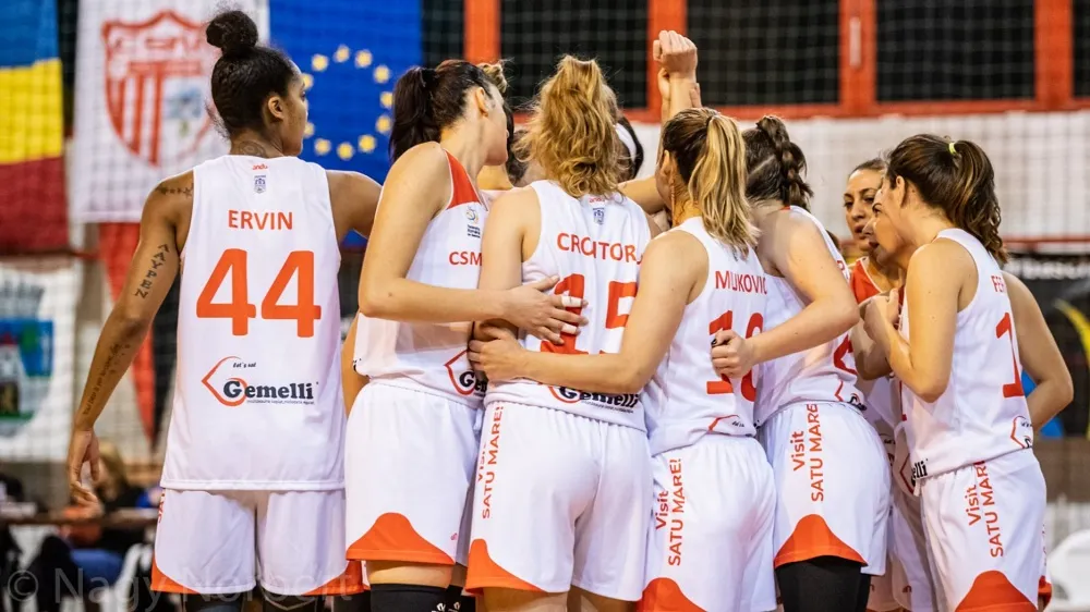 Baschet | CSM Satu Mare a învins Universitatea Cluj