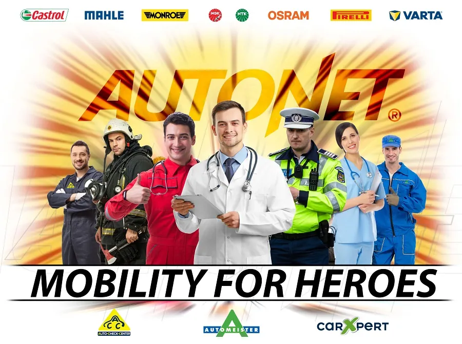 Covid-19 | Autonet Import lansează campania "Mobilitate pentru eroi"