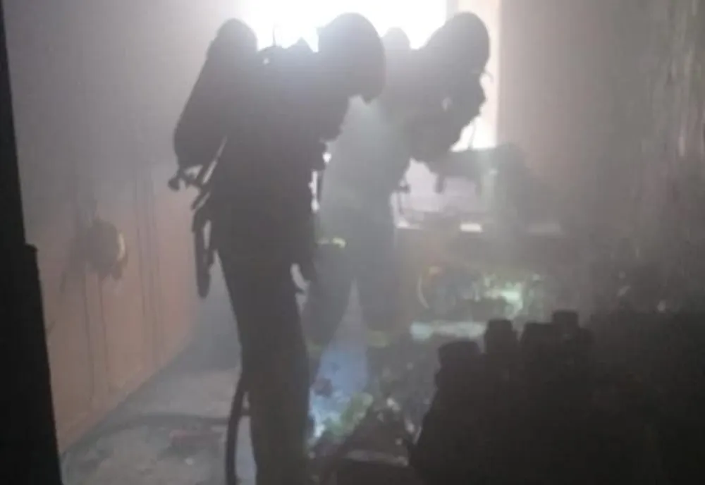 Incendiu la un apartament din municipiul Satu Mare