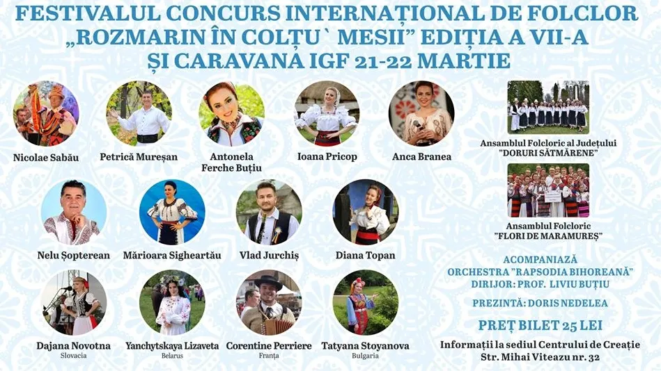 Pentru prima dată în istoria județului Satu Mare: ședința Uniunii Mondiale de Folclor