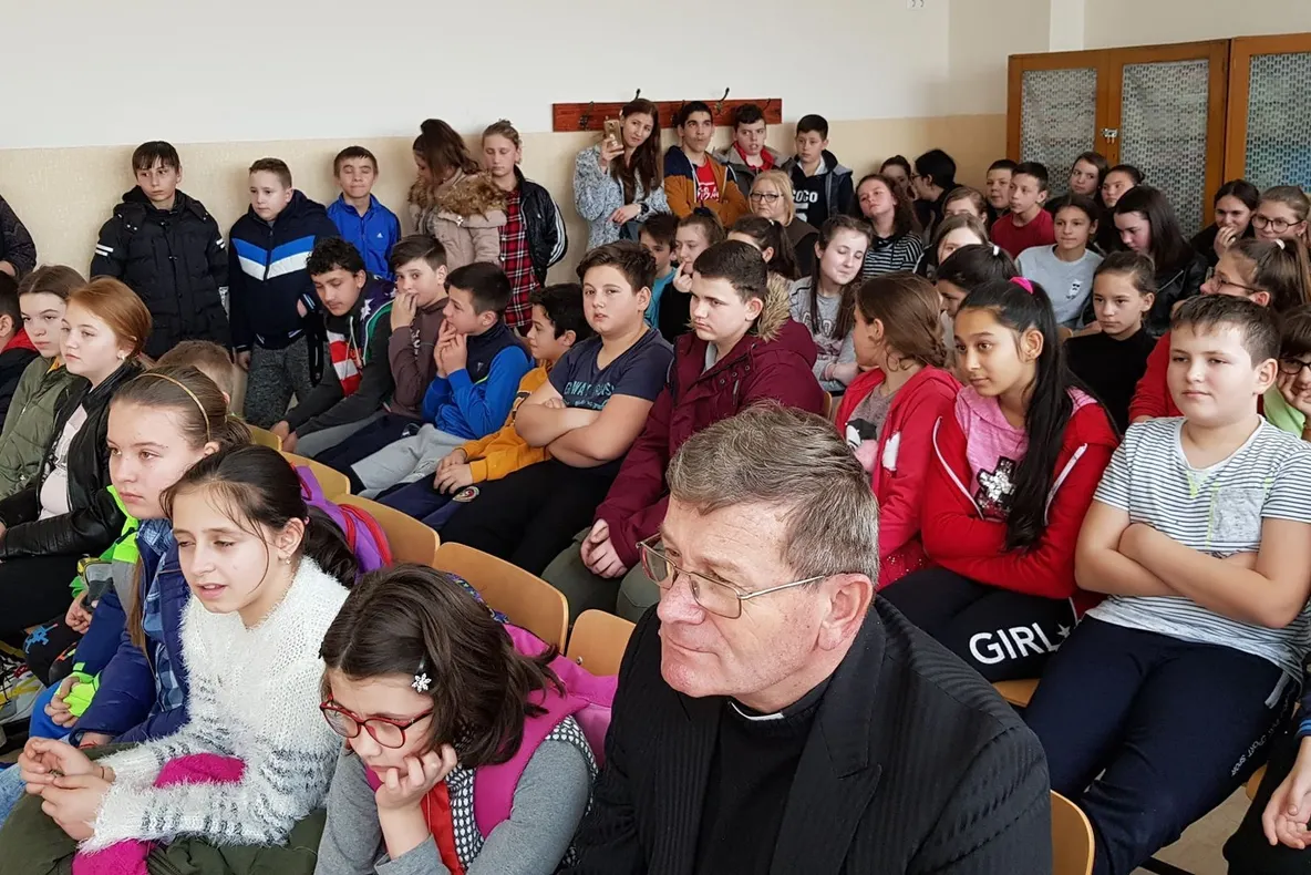 Întâlnire culturală la școala din Odoreu