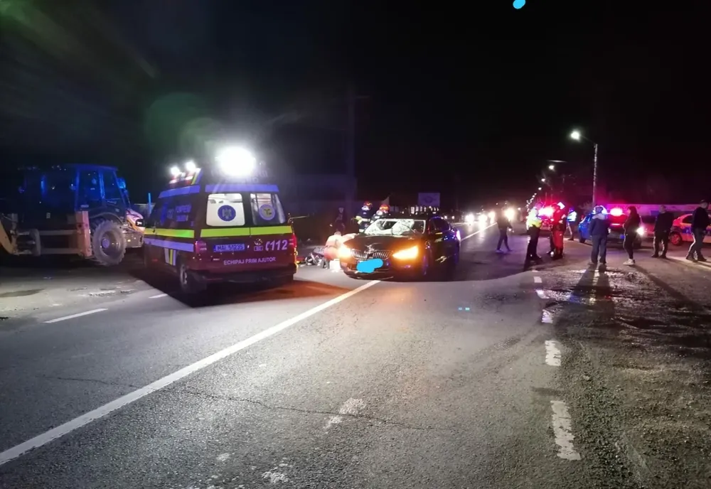 Accident mortal, în Negrești Oaș! Biciclist lovit de un autoturism