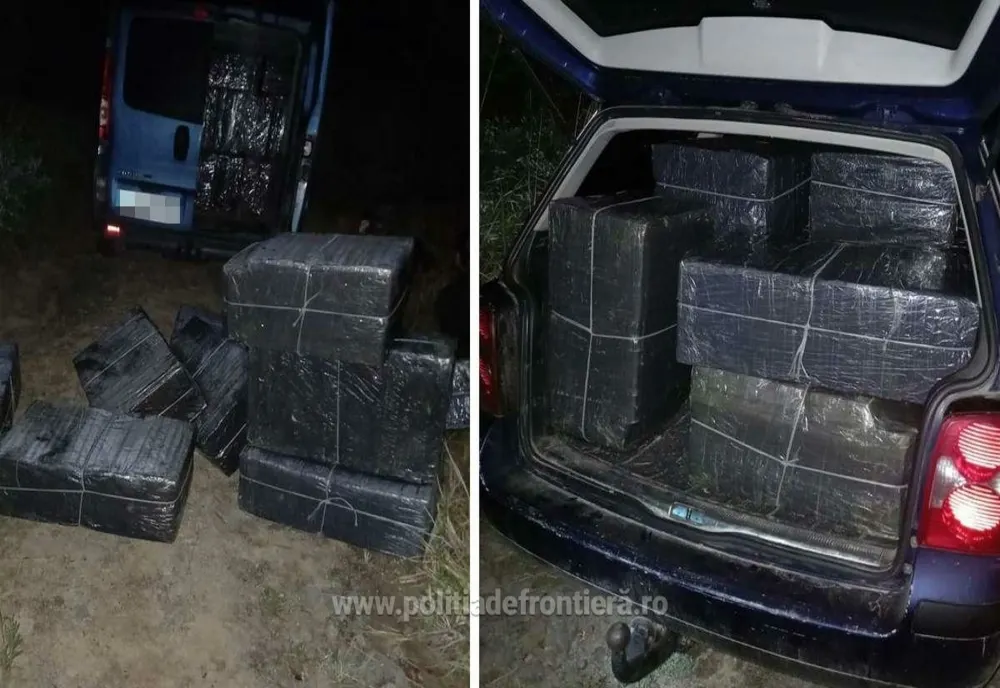 50.000 de pachete de țigări, confiscate la vama din Satu Mare