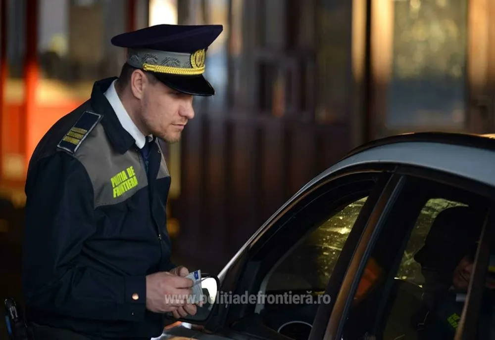 Autoturism căutat de autoritățile din România, oprit la ieșirea din țară, în Vama Petea