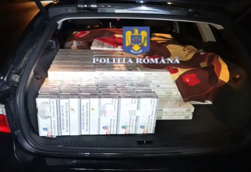 Sătmărean amendat pentru că transporta 2400 de ţigări fără documente justificative