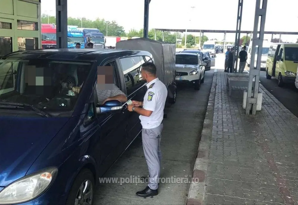 Ucrainean prins la volan cu permis fals, în Vama Petea